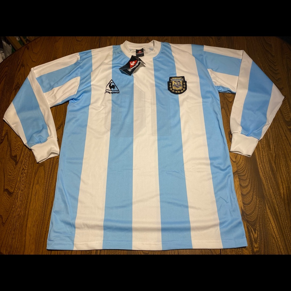 LeCoq Sportif Argentina Maradona Jersey
